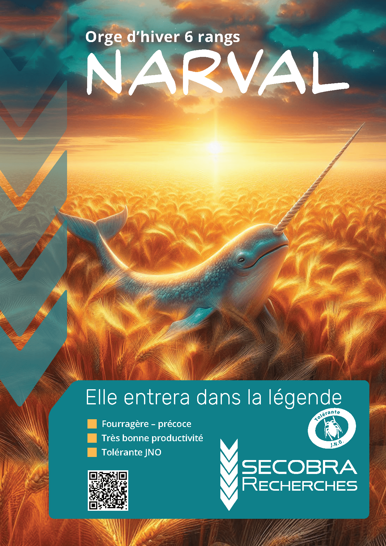 Narval - Orge d’Hiver 6 rangs - Fourragère